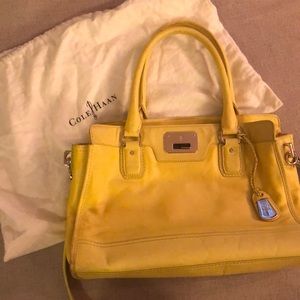 Cole Haan yellow purse